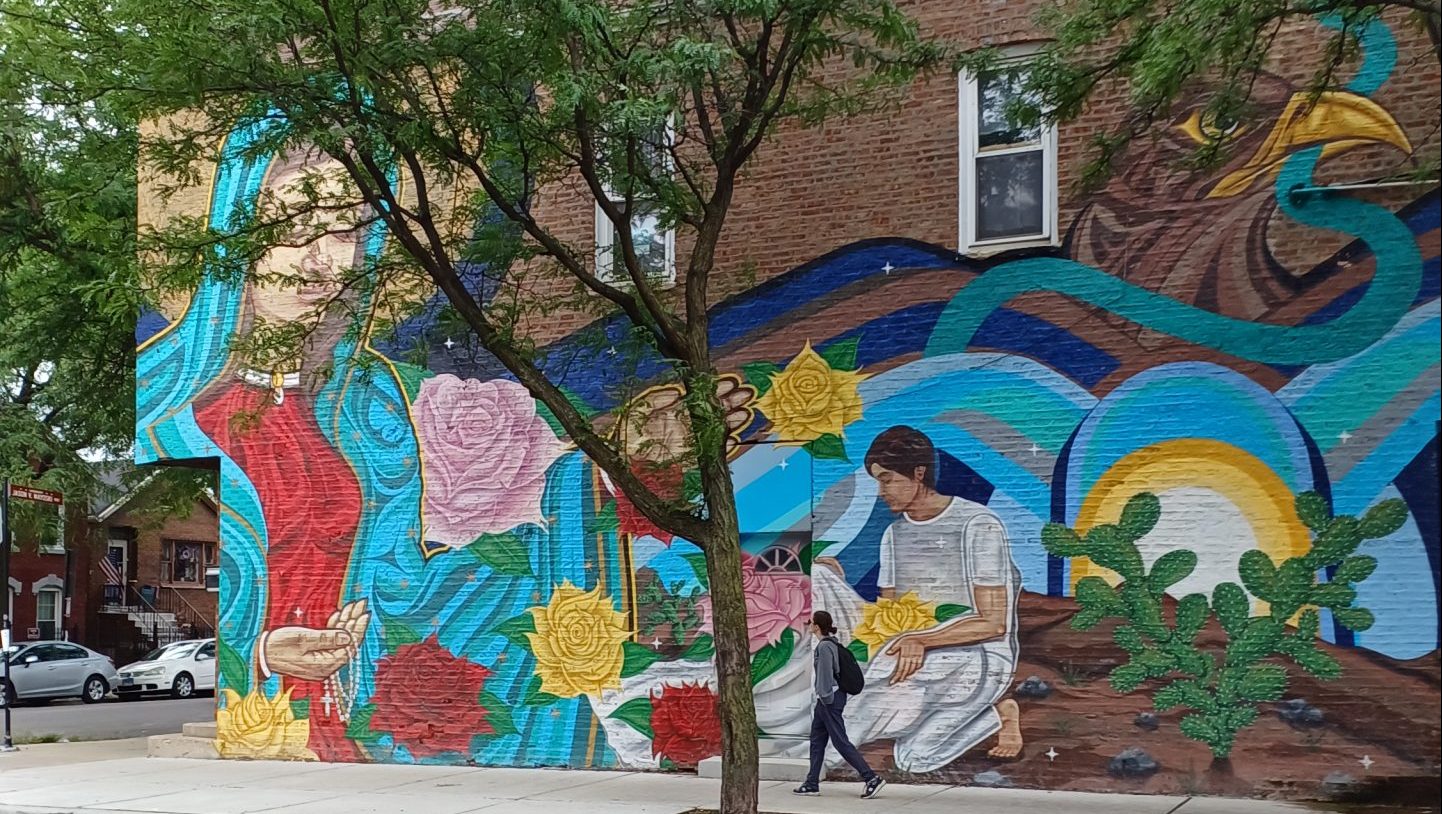La street art a Pilsen, Chicago La street art a Pilsen, Chicago