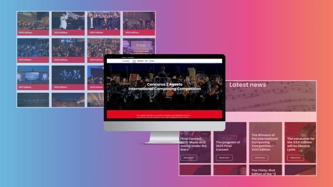 Il nuovo sito del Concorso “2 Agosto”: un progetto WordPress su misura Concorso2Agosto-Guermandi